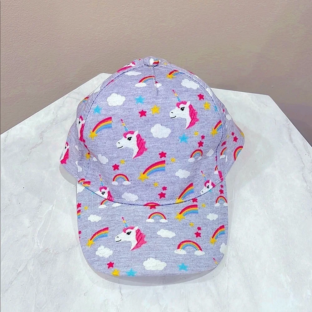 🌸3/$20 Unicorn and Rainbow Patterned Cap🌸